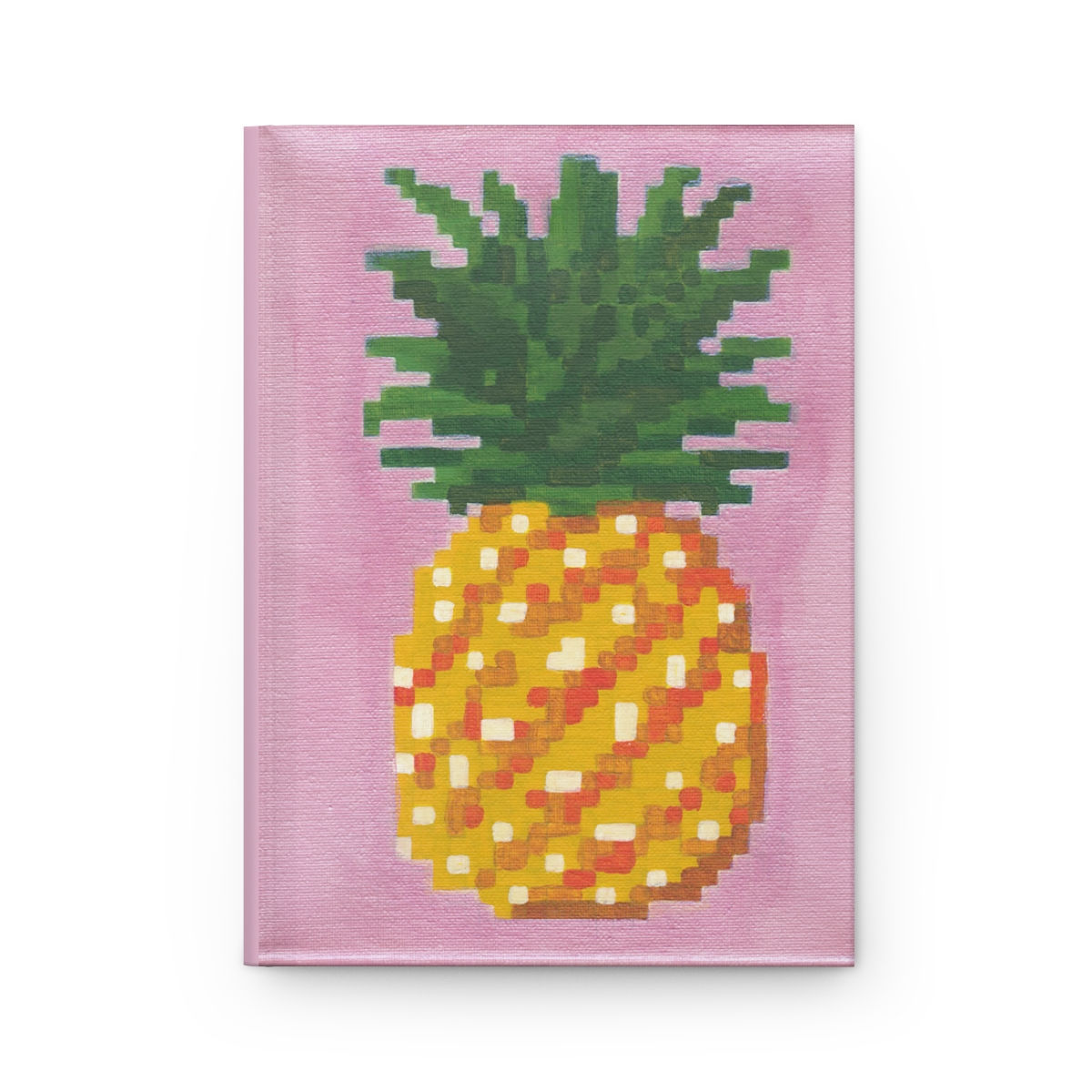 journal with original painting on cover