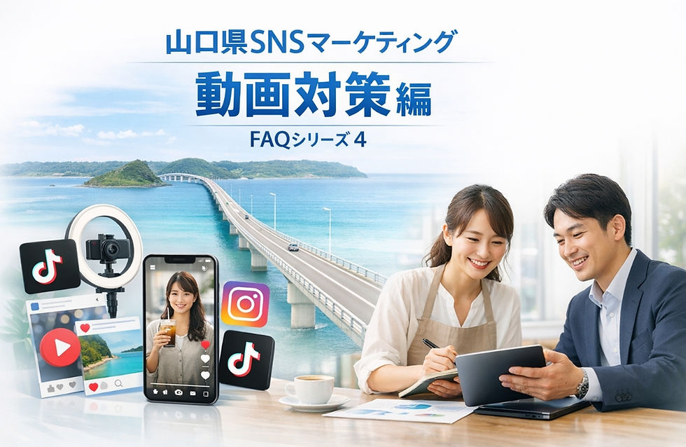 FAQシリーズ4｜山口県の企業・店舗が動画対策を始めるなら、何から取り組めばよいですか？
