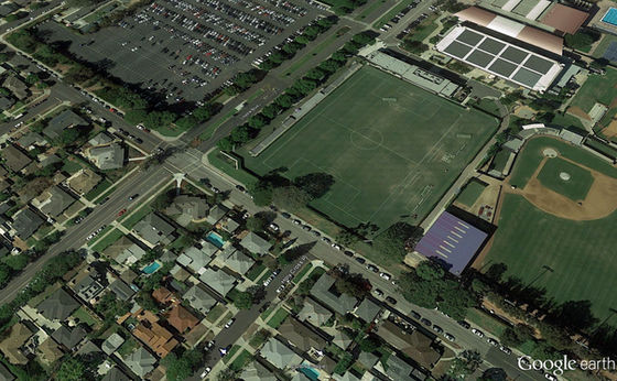 Sullivan soccer field, Loyola Marymount University