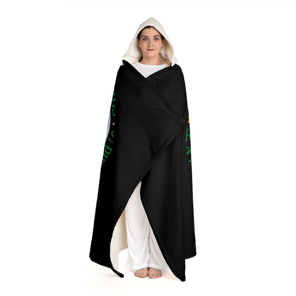 Thumbnail: Hooded Sherpa Fleece Blanket
