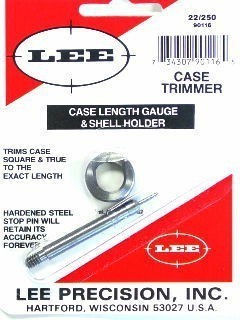 LEE GAUGE/HOLDER 22-250 REM
