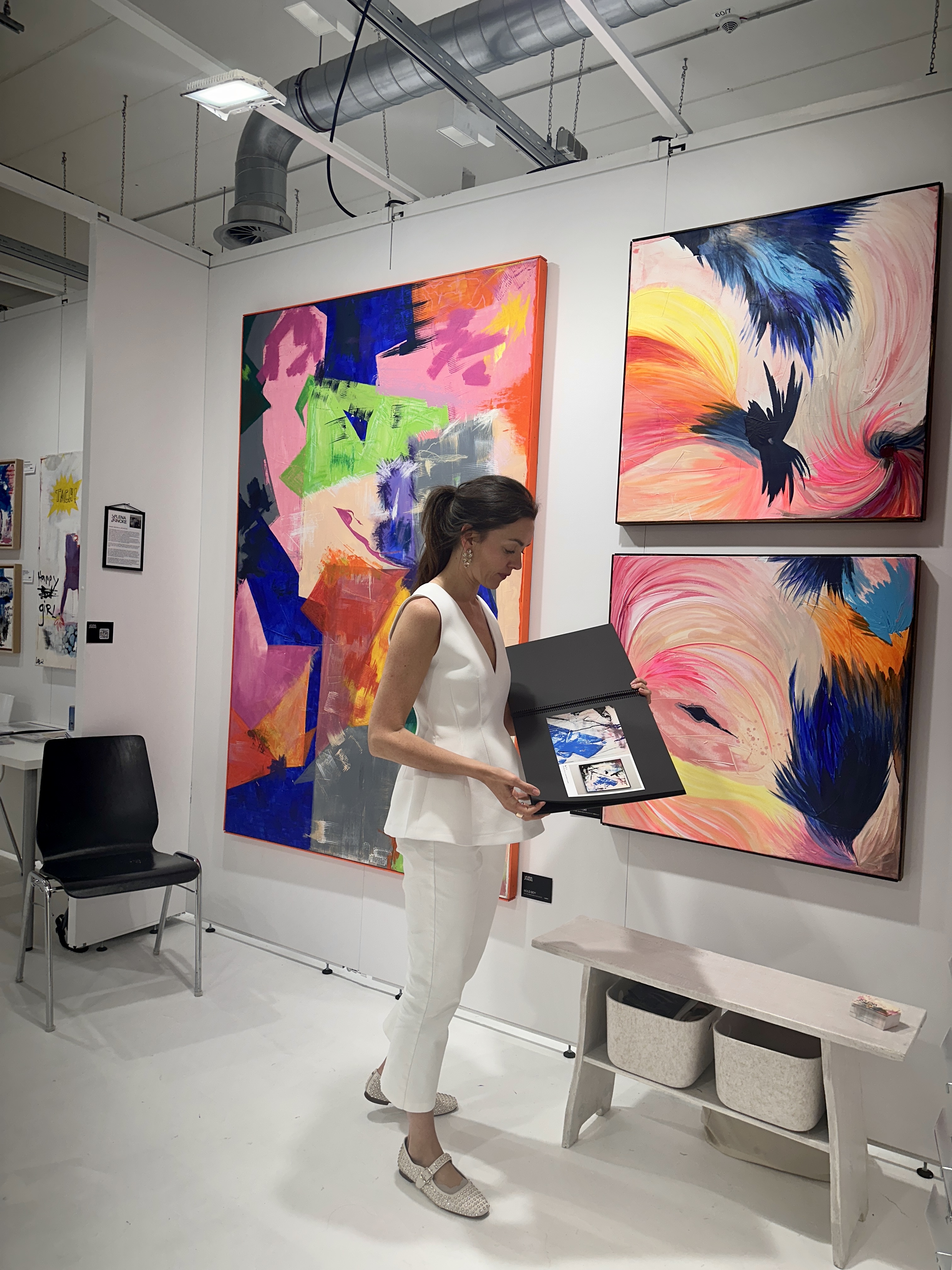 Elena Lincke painting