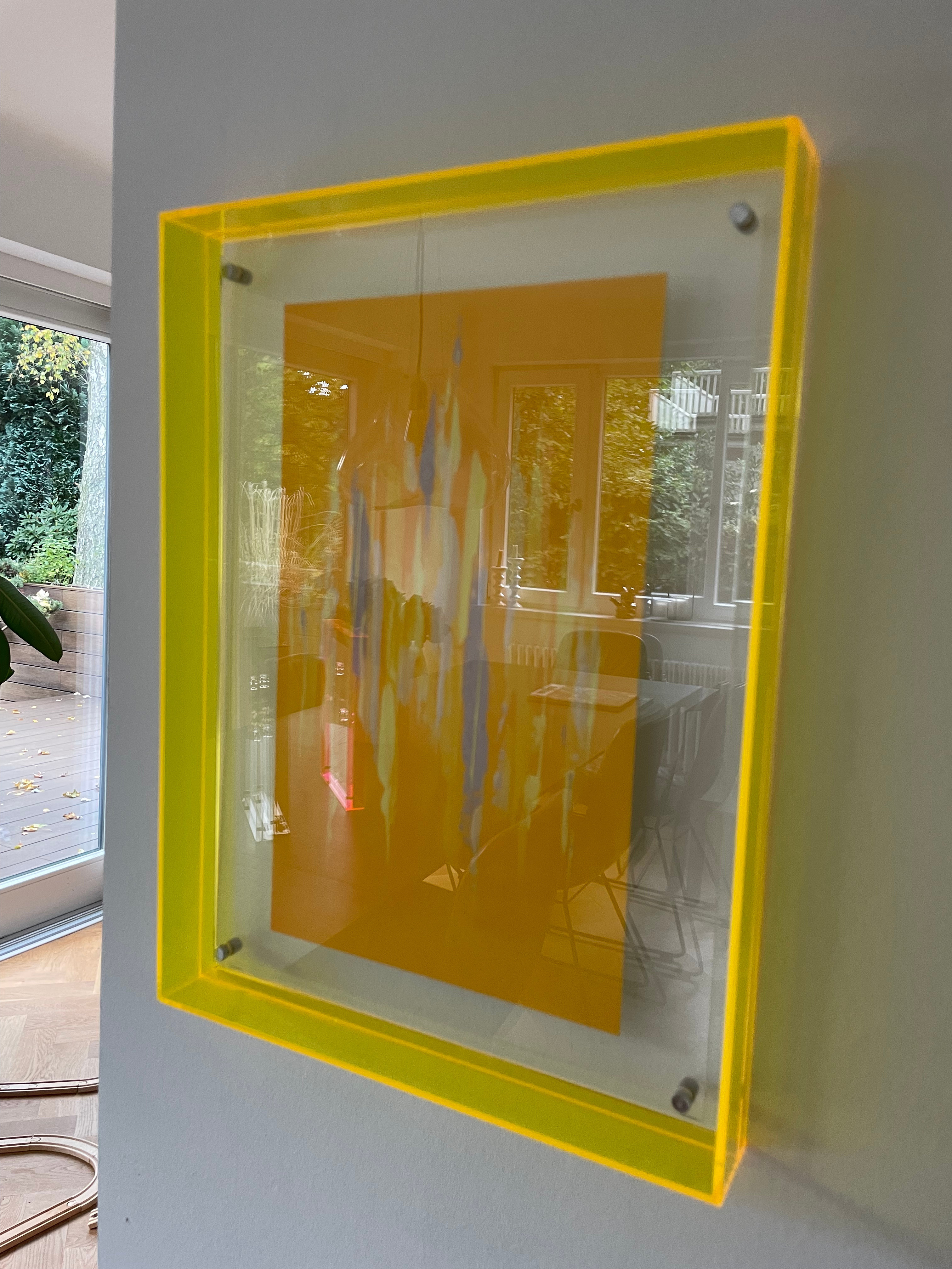 YELLOW Framed Fine Art Repro Print