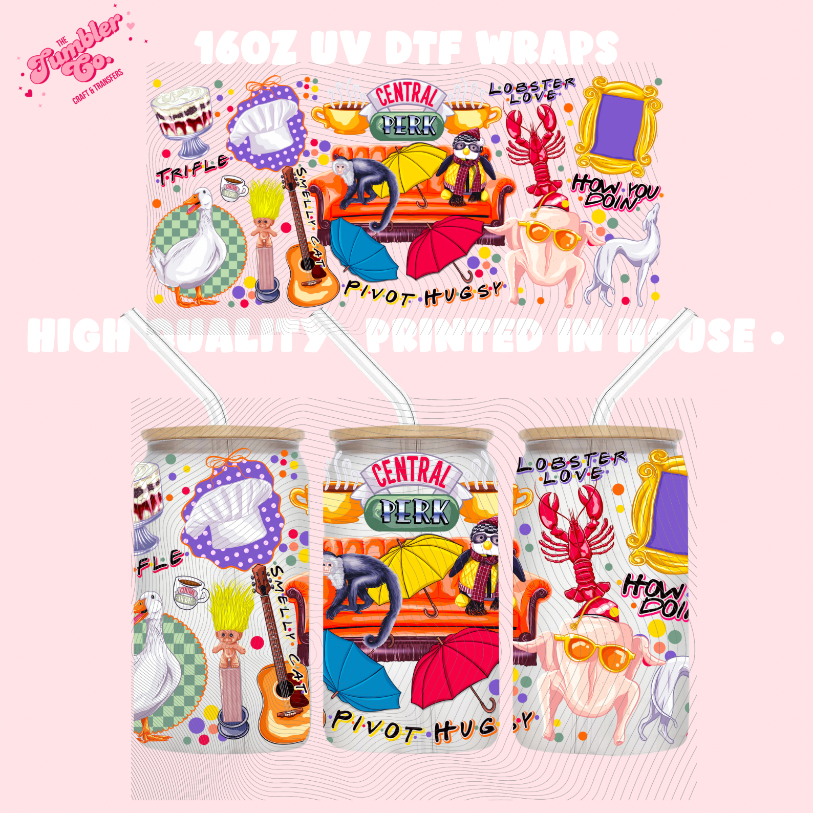 16oz Wrap - UV DTF #233