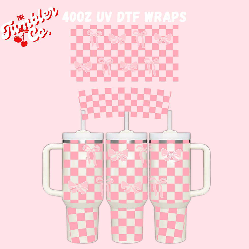 40oz UV DTF Wrap #012