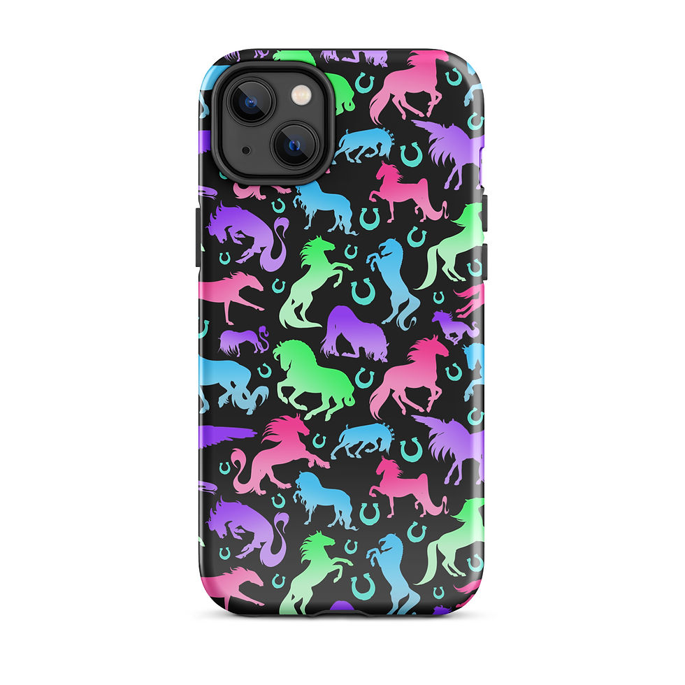 Thumbnail: Neon Horse | Tough Case for iPhone