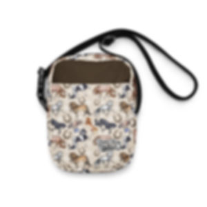 Horse Breeds Crossbody Bag