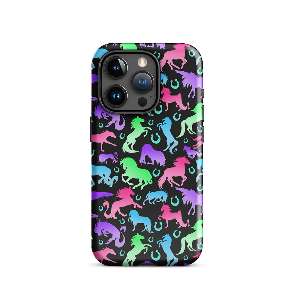 Thumbnail: Neon Horse | Tough Case for iPhone