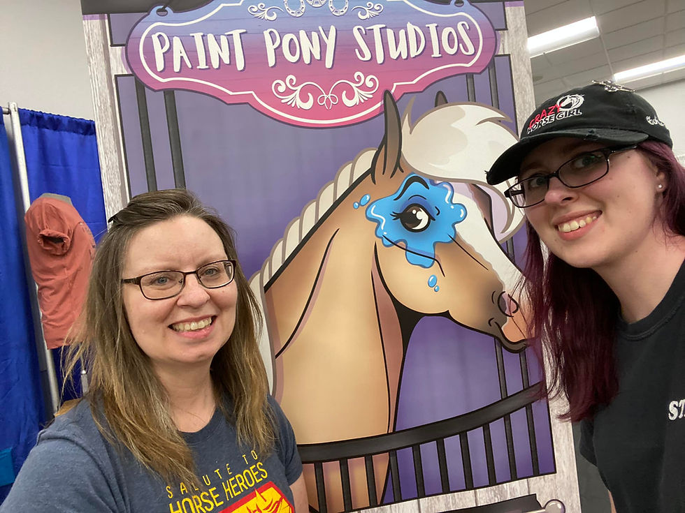 First ever Midwest Horse Fair as a vendor in 2023!
