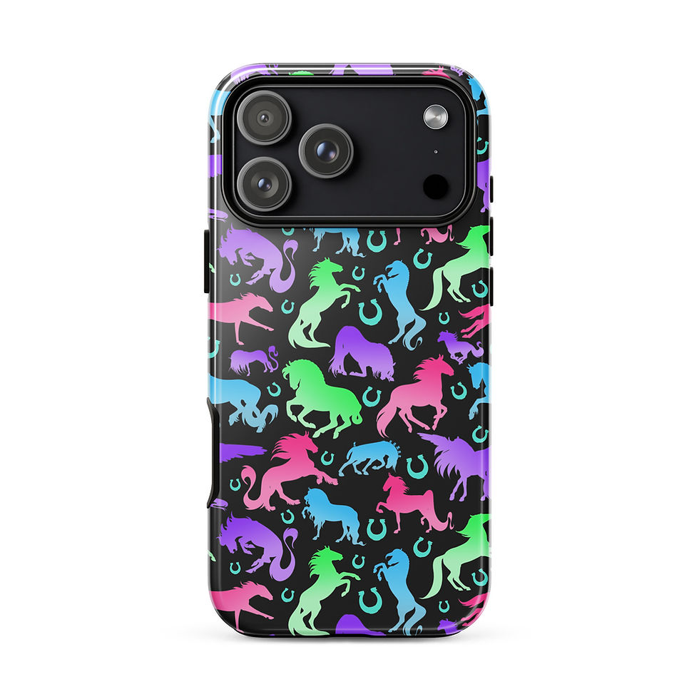 Thumbnail: Neon Horse | Tough Case for iPhone