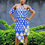 Thumbnail: African Print Off Shoulder Dress
