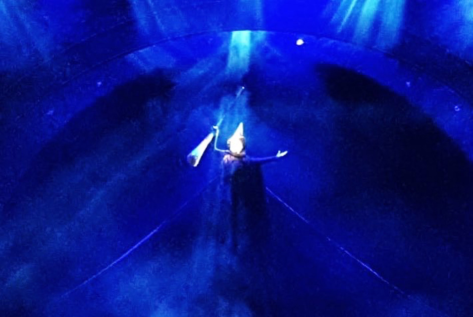 Rebecca as Elphaba in Wicked the Musical 2020