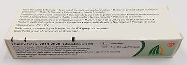 伏適流Fluarix Tetra四價流感疫苗(去活化裂解病毒粒子)(back).