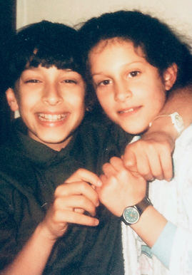 Karol Winiarczyk, Hanna Kristall as kids.jpg