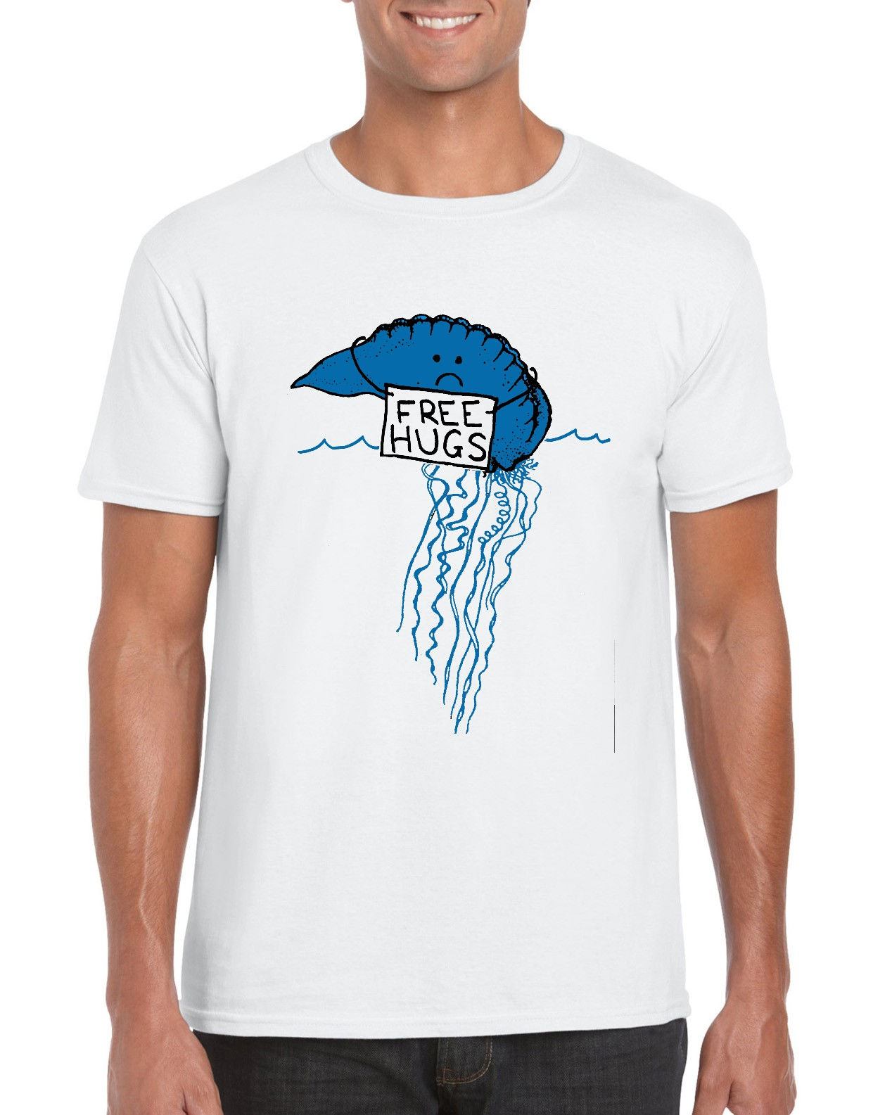 Mens T-Shirt - Free Hugs