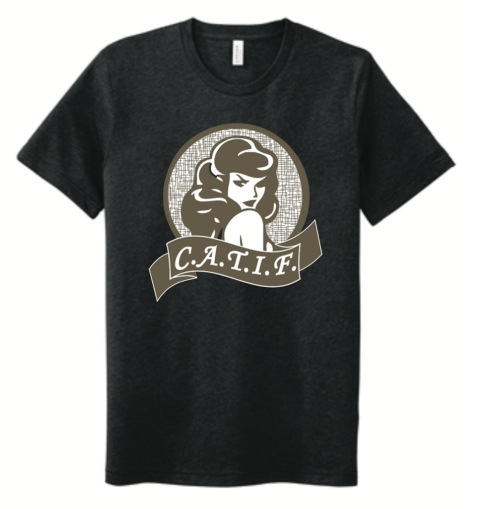 Thumbnail: CATIF Cool Chick Logo T-Shirt