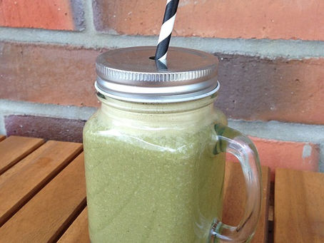 Coconut Mango Custard Smoothie