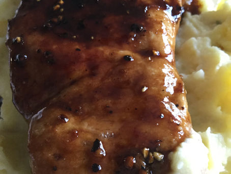 Balsamic Glazed Pork Chops