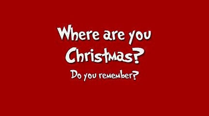 Where are you Christmas? The Season of Giving, Part III
