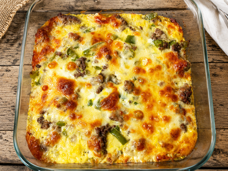 Philly Cheese Steak Casserole