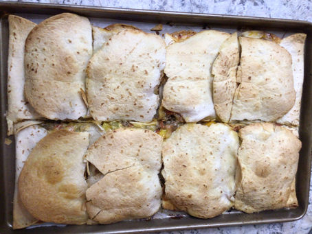 Sheet Pan Quesadillas