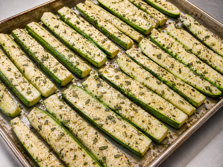 Parmesan Herb Zucchini Fries