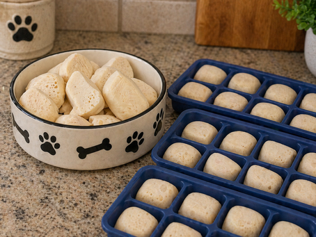 Frozen Apple Dog Treats