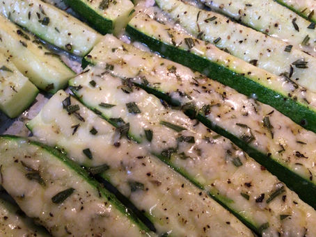 Parmesan Herb Zucchini Fries