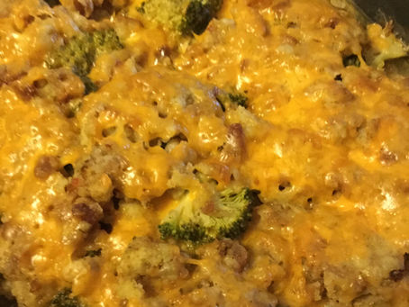 Chicken and Stuffing Bake