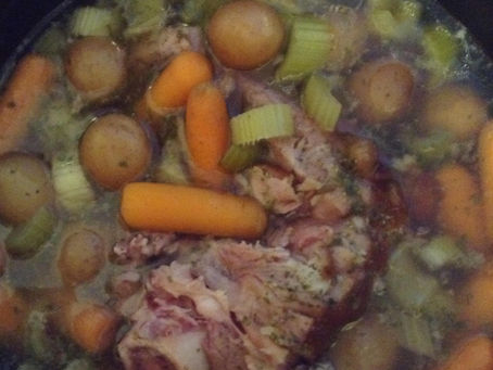 Ham & Potato Soup (Crock Pot)