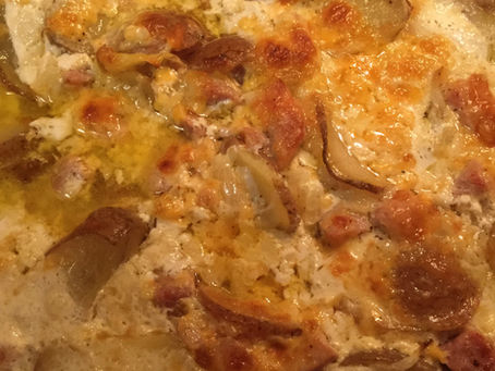 Cheesy Ham & Potatoes