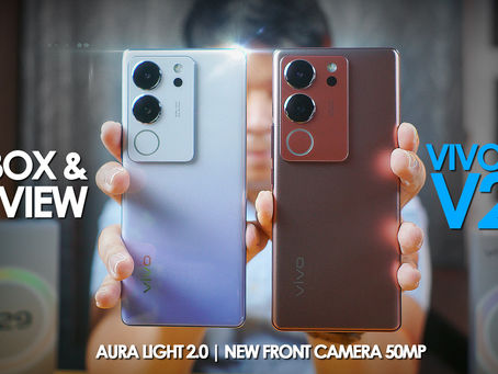 พรีวิว vivo V29 5G เปลี่ยนเยอะกว่า ที่ตาเห็น Aura Light 2.0 ปรับสี เปลี่ยนอารมณ์ได้