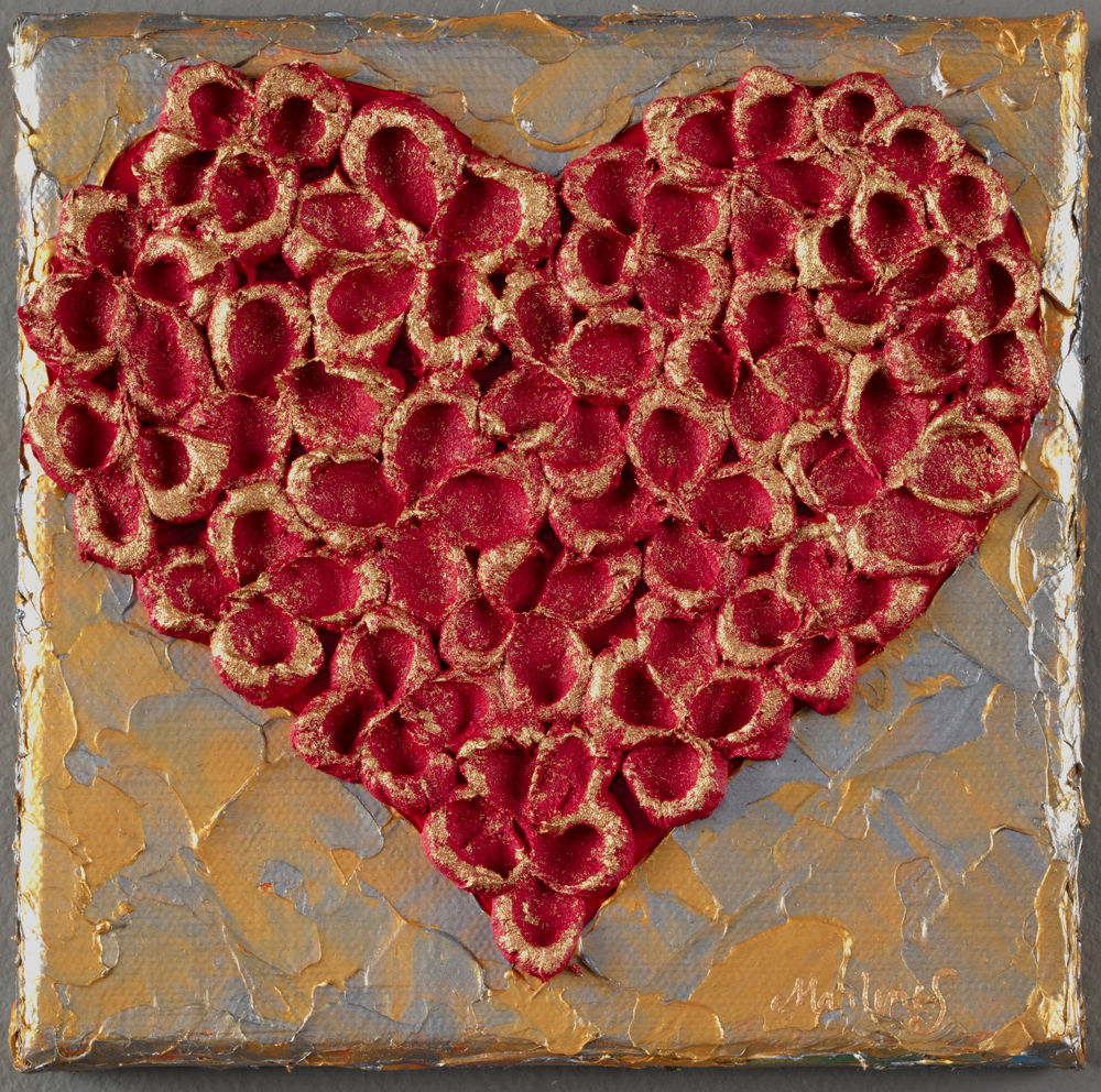 Heart with Flowers 107