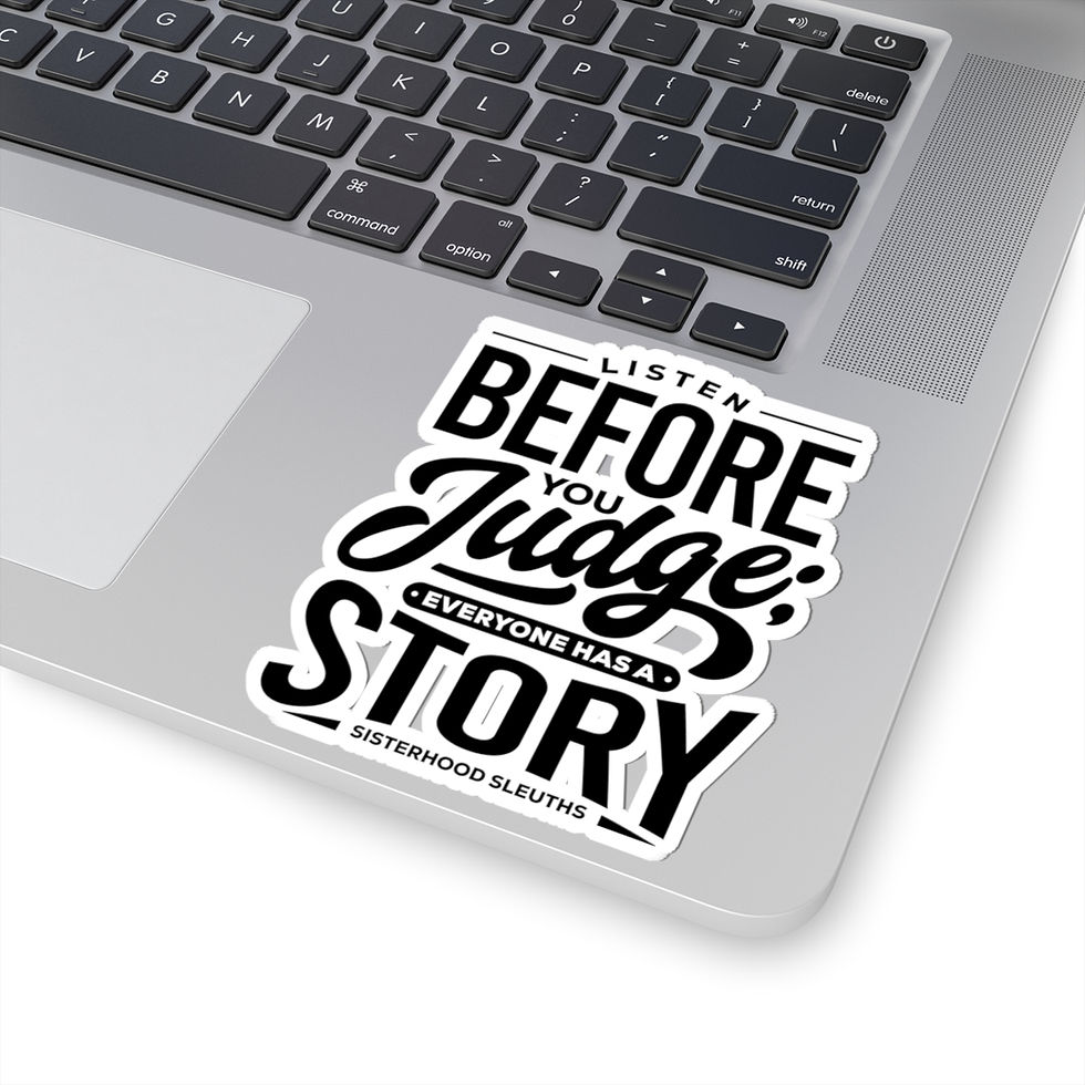 Inspirational Kiss-Cut Stickers, Decals for Laptops, Journals & Gifts 