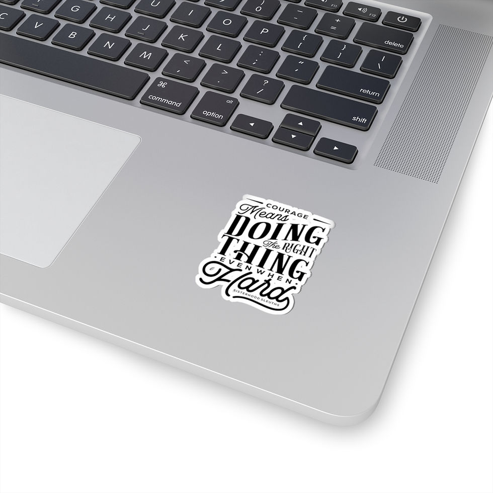 Inspirational Kiss-Cut Stickers, Decals for Laptops, Journals & Gifts 