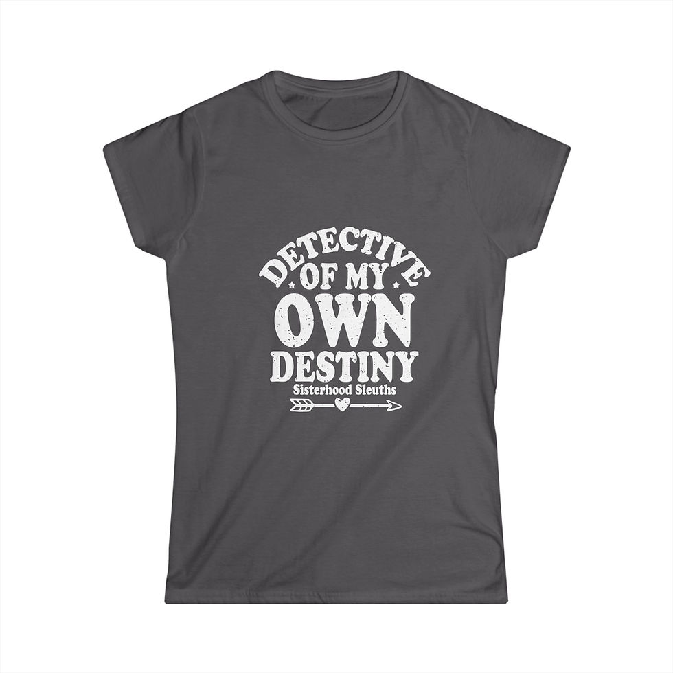 Detective Of My Own Destiny; Women's Top