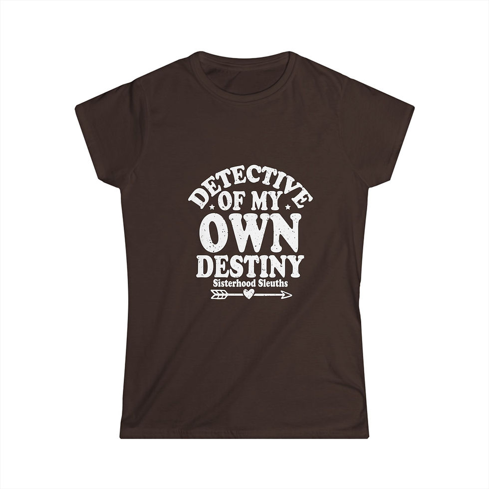Detective Of My Own Destiny; Women's Top