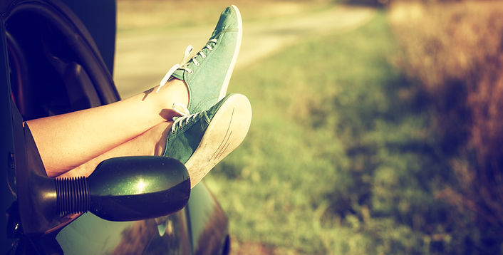 Feet Out the Window