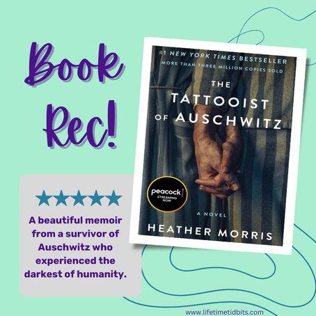 The Tattooist of Auschwitz is our June nonfiction book recommendation!