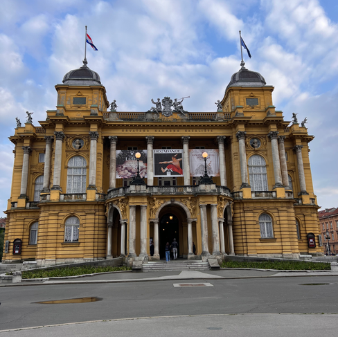 Zagreb in Croatia Road Trip