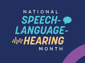 Celebrating Speech-Language Pathologists