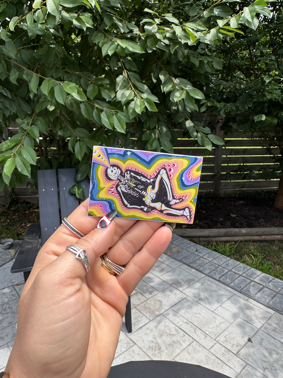 Thumbnail: Skeleton Sticker