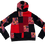 Thumbnail: SAMPLE-Patchwork Hoodie Red and Pink Nebula