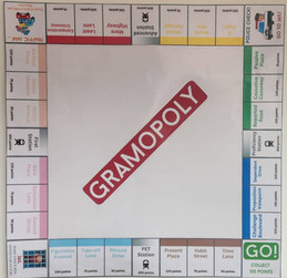 CEFR B2 (First and First for Schools) level Gramopoly board for a Cambridge Exam Prep classroom to practice exam tasks, grammar revision and lexical revision. Based on the popular boardgame of Monopoly.