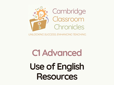 C1 Advanced Reading and Use of English practice materials specializing in complex discourse and lexical precision.