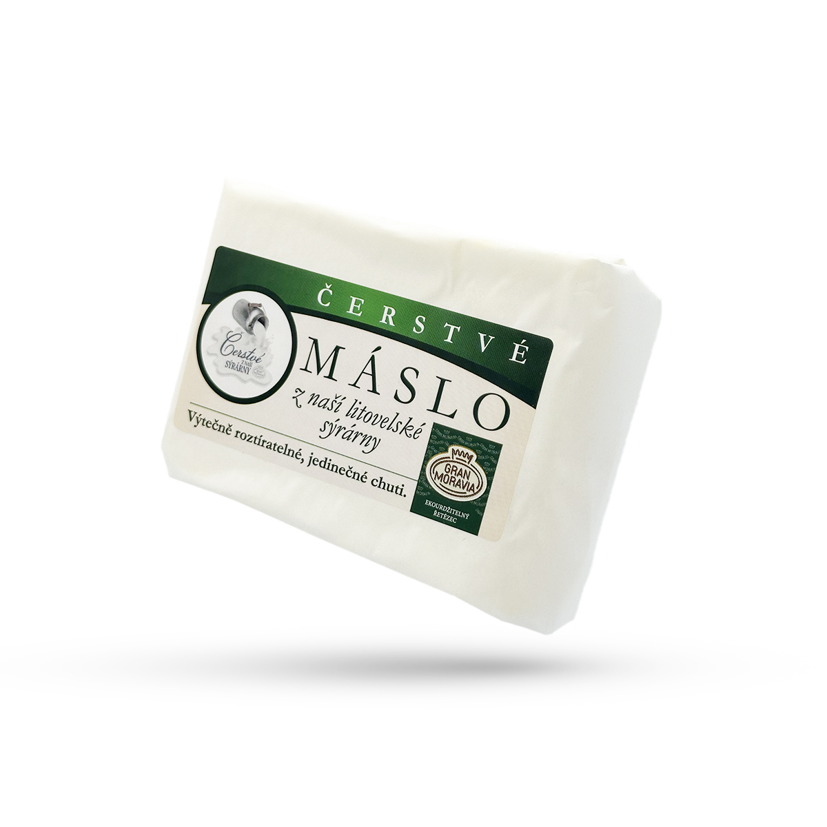 Máslo čerstvé, ochucené a ghí