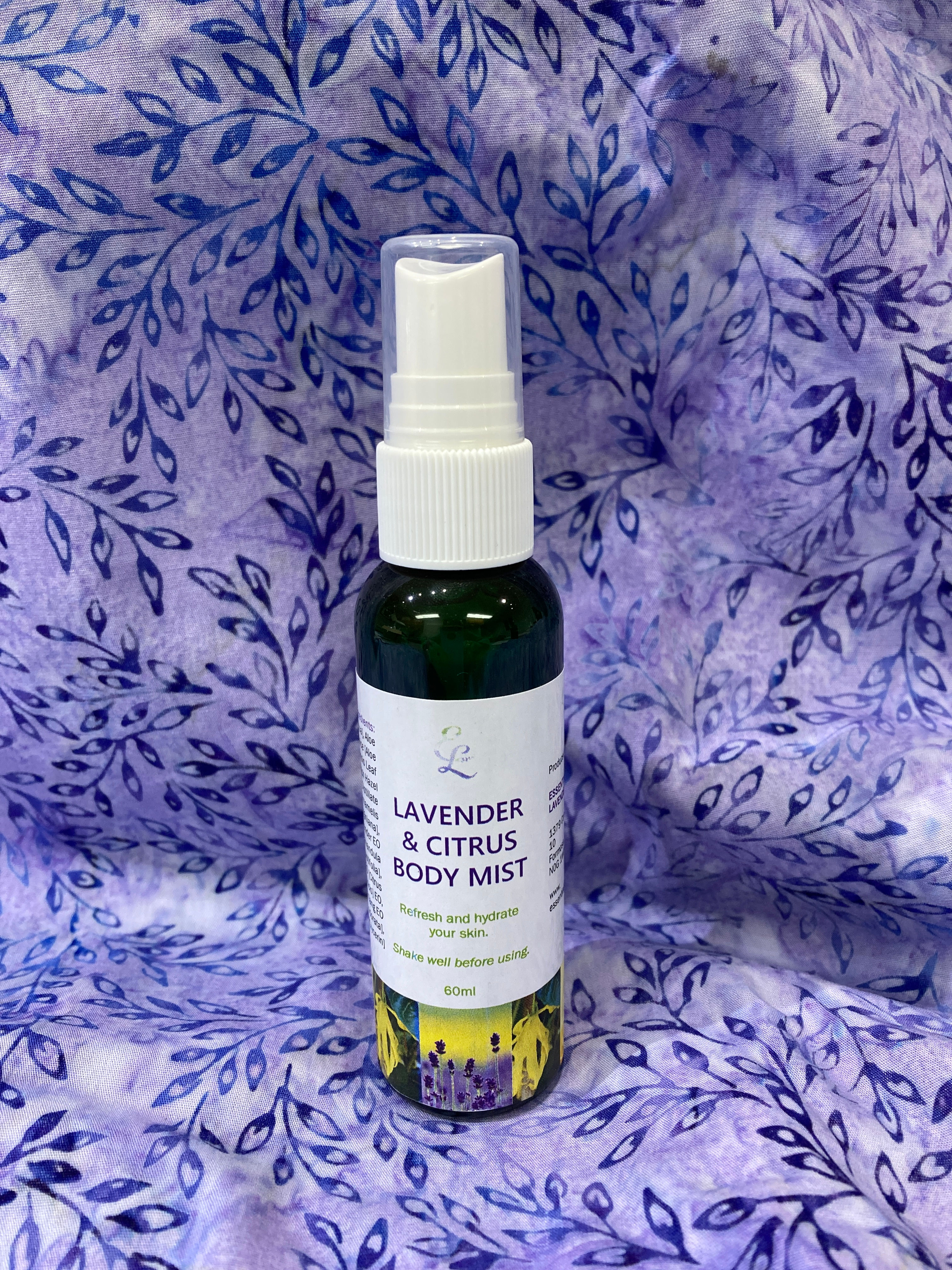 Lavender and Citrus Body Mist