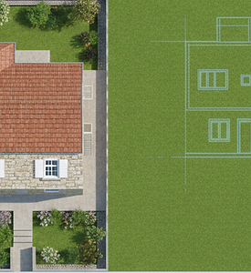 בית מגורים ומגרש מכירה של בית שהמחיר מושפע מזכויות בניה.png