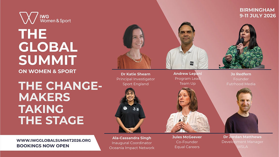 New Speakers Announced: Driving Systemic Change at the IWG Global Summit