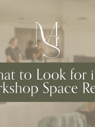 people gathering at milieu to host a workshop for their event